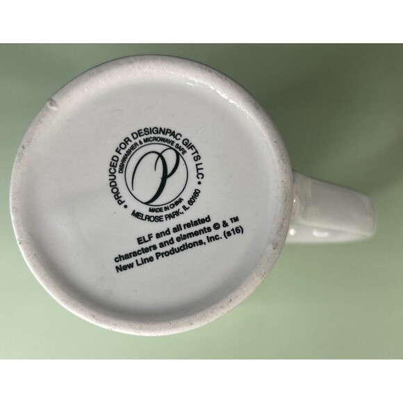 Will Ferrell Buddy Elf Movie He's An Angry Elf Funny Tall Coffee Mug Cup LH orRH - Picture 3 of 4